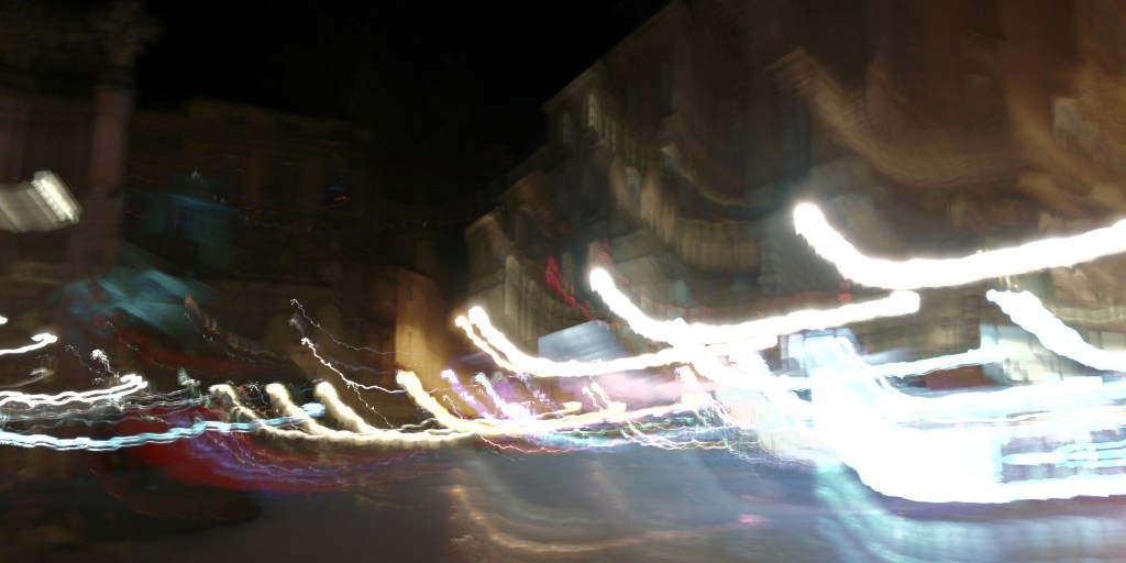 Light painting - Place Saint Projet