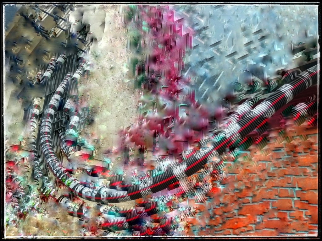 Photo retouchée - Serpents des Douves