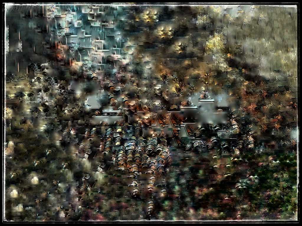 Photo retouchée - Toi, toi, mon toit