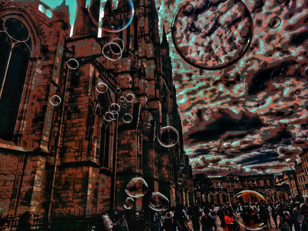 Photo retouchée - Bubulles !