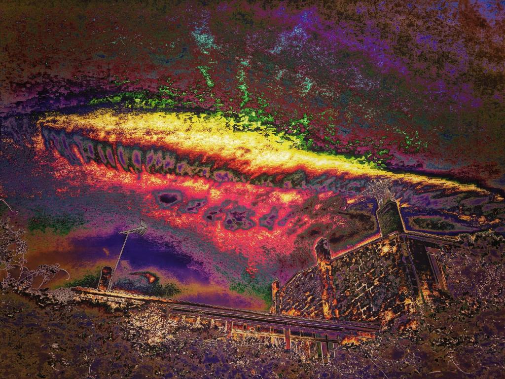 Photo retouchée - Ciel d'Argonne I - The Sky Is Burning !