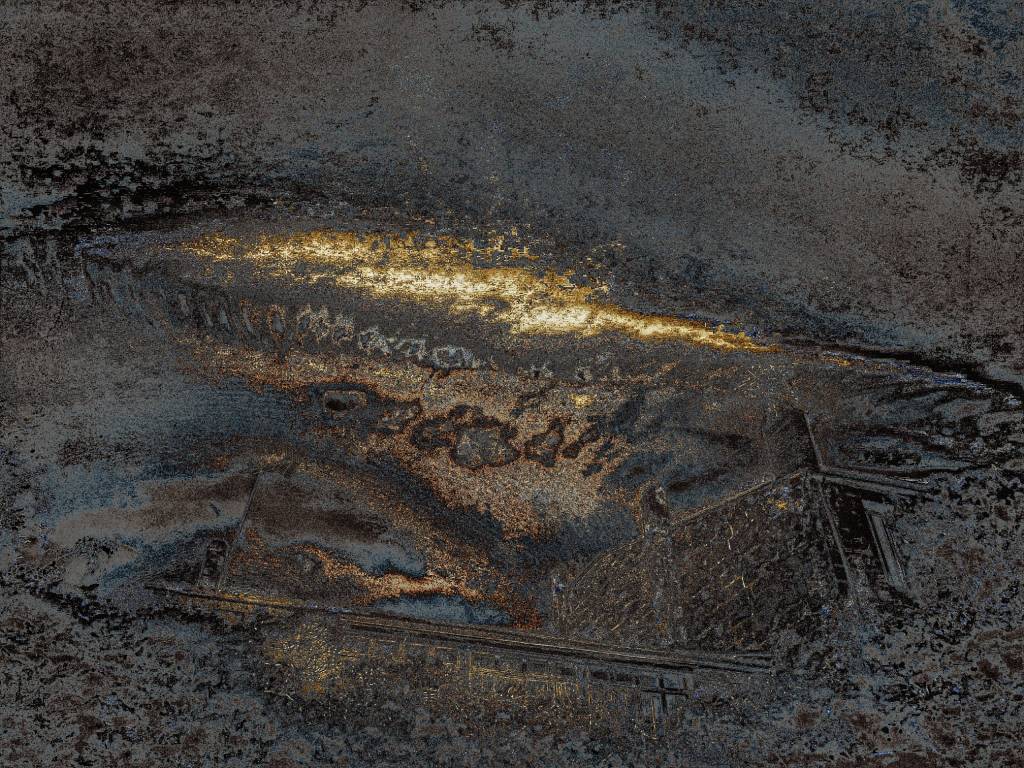 Photo retouchée - Ciel d'Argonne II - The Sky Has Burned