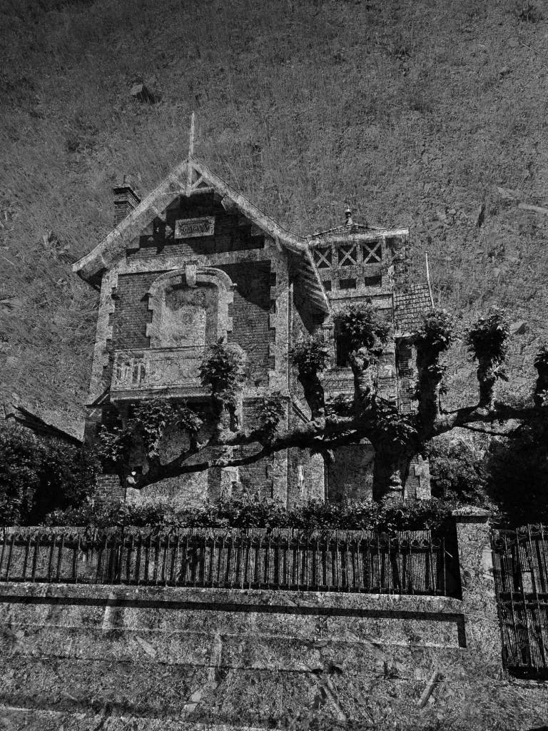 Photo retouchée - Maison d’Alfred H. à Soulac.