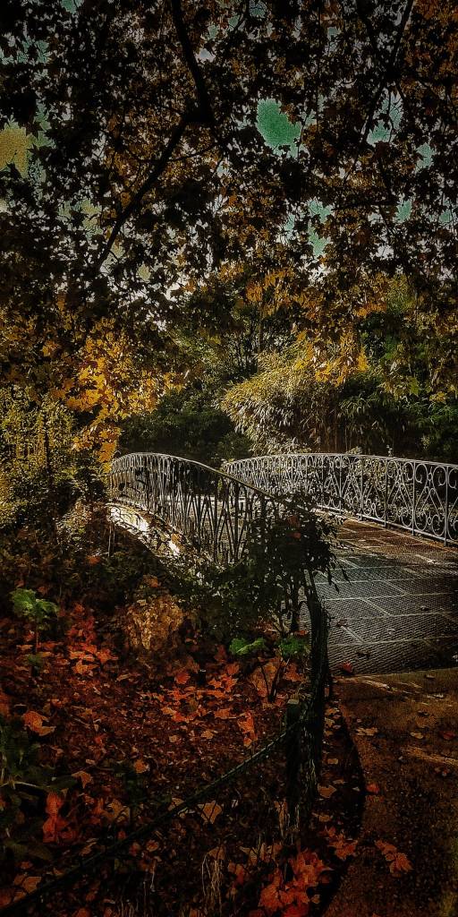 Photo retouchée - Pont sur Eaux Calmes