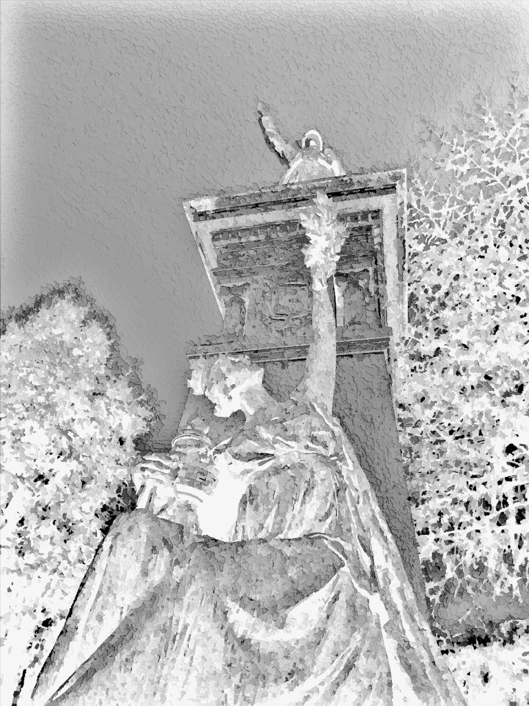 Photo retouchée - Statues III